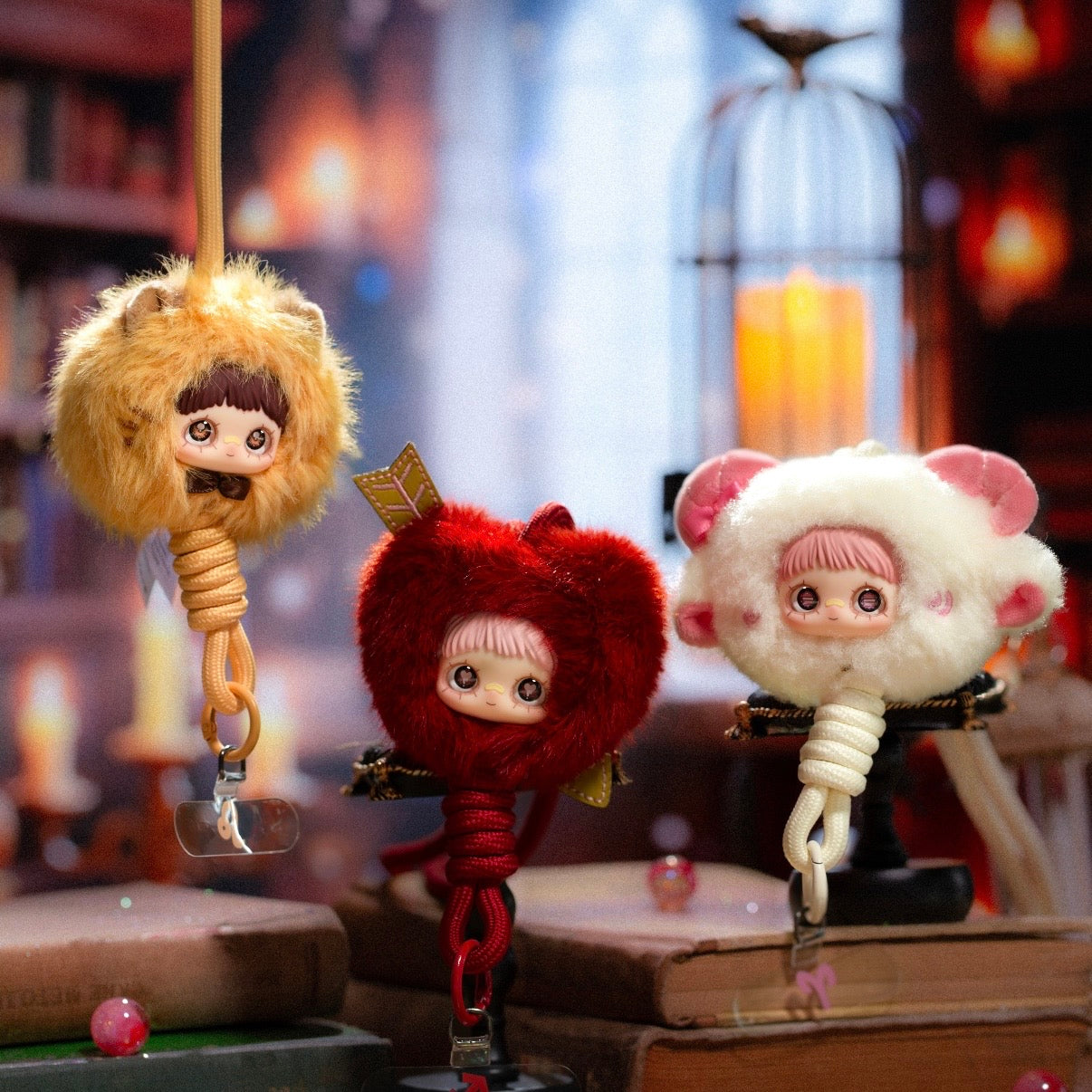 【US 3-5 Arrival】maymei twelve zodiac signs mobile phone lanyard