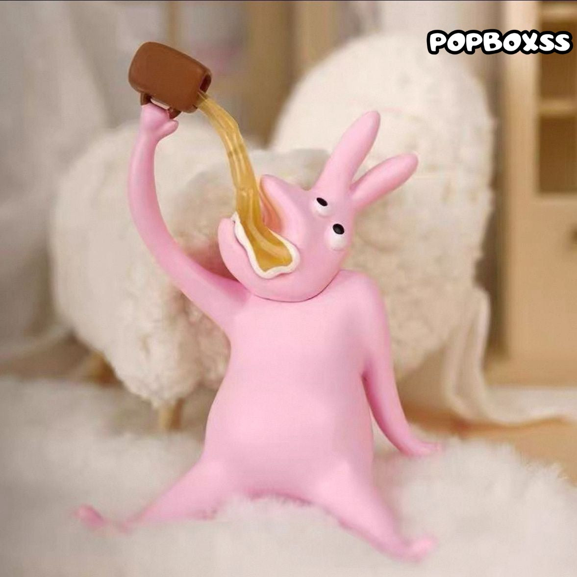 My Friend Pink Rabbit Abstract Series Mini Figure Blind Box