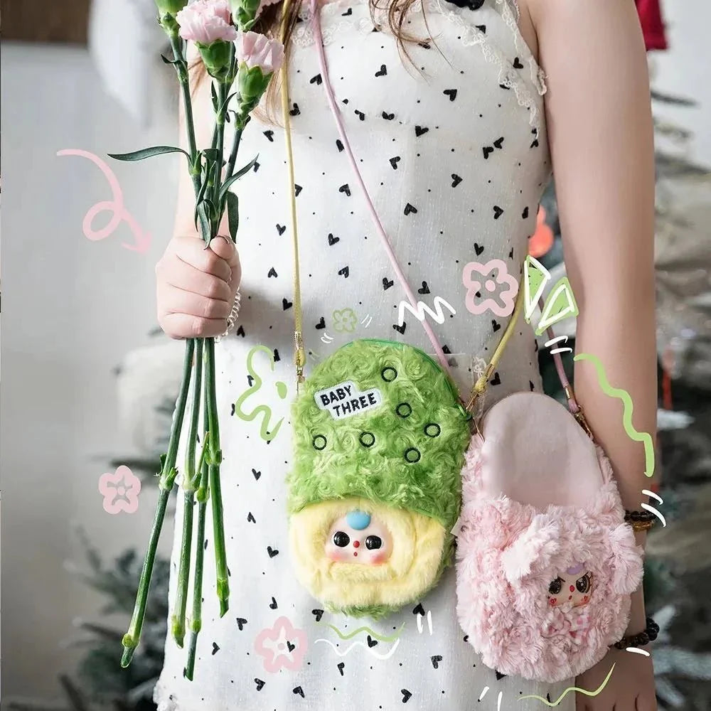 Baby Three-Phone Bag Plush Blind Box