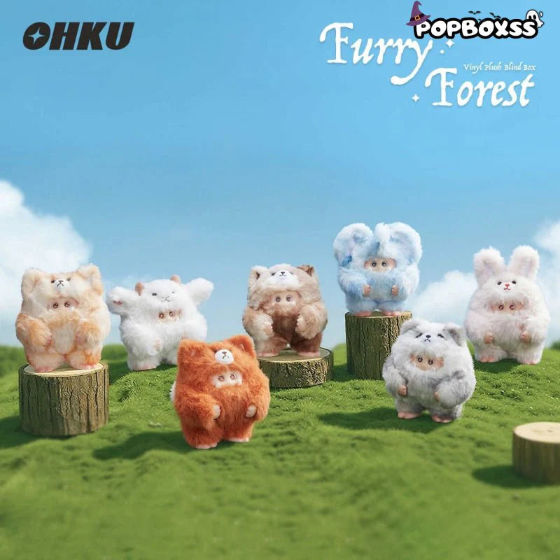 GIGGLE Monster-V2 Furry Forest Series Vinyl Plush Blind Box
