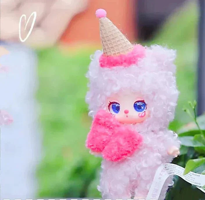 LiiLa's Lucky Cat V3 Series Plush Dolls Hanging Card. Limited Edition