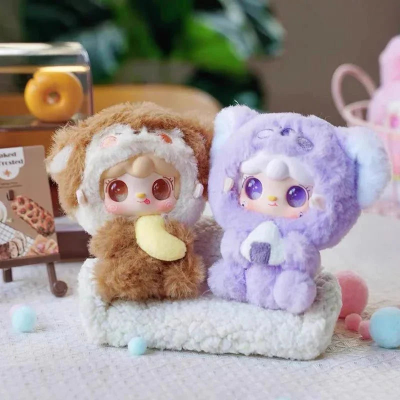 Gourmet Restaurant Mini Pendant Plush Dolls. Blind Box