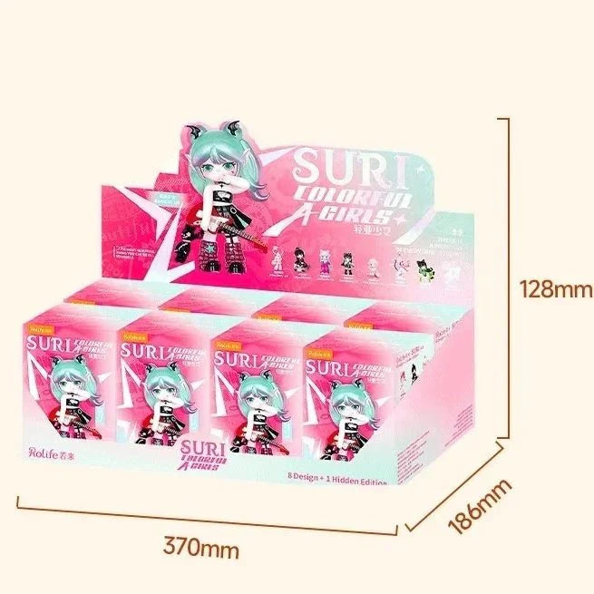 SURI Colorful A-Girls Series Figures. Blind Box