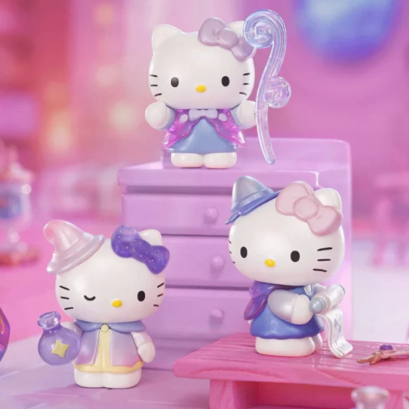 Hello-Kitty Astrology Study Series Mini Beans Figures. Blind Bag