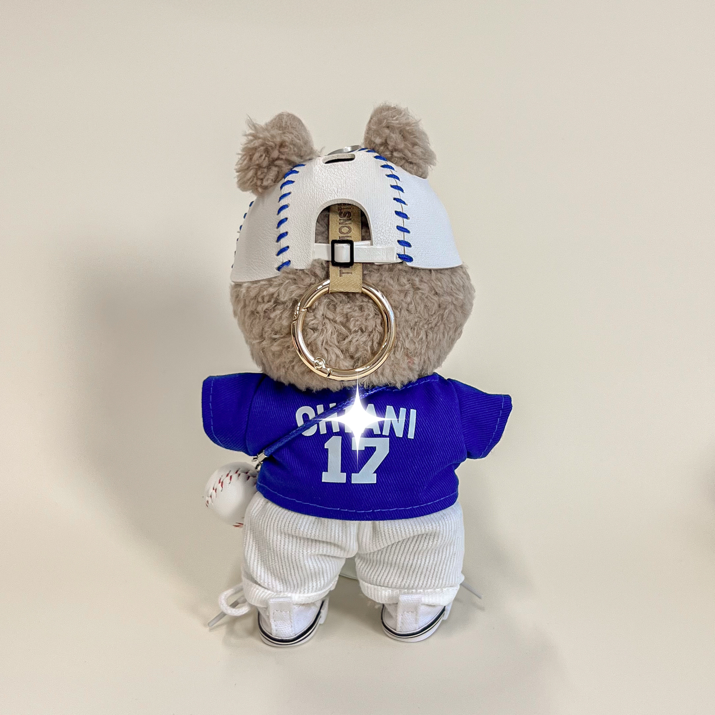Labubu Baseball Outfit Set – Royal Blue Sports Edition