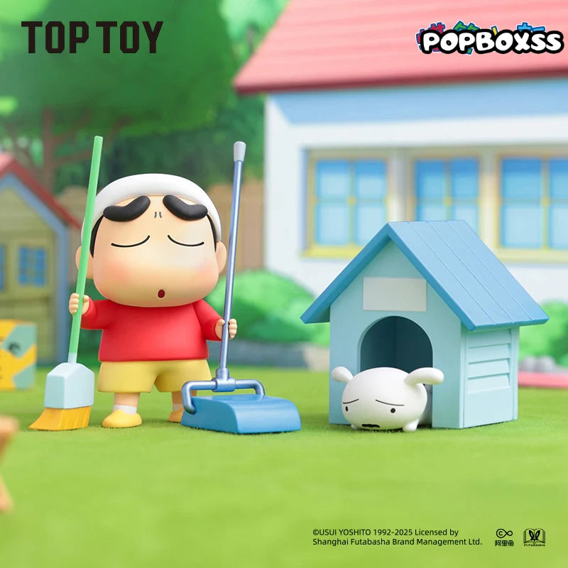 TOP TOY Crayon Shin-chan Shiro's Daily Life Series Blind Box