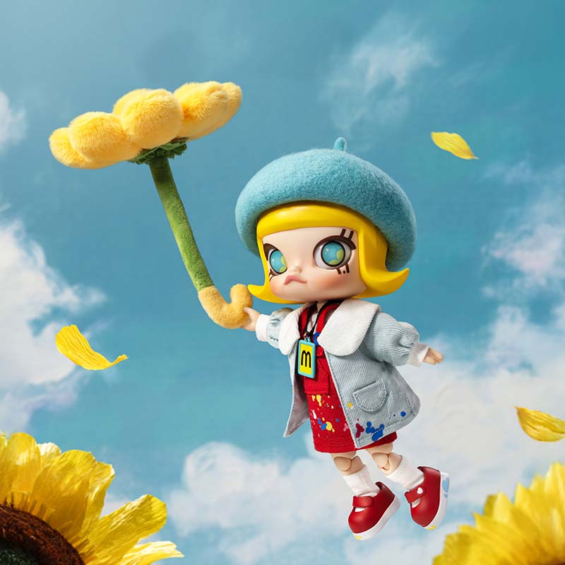 POP MART MOLLY 20th Anniversary Series 1/8 Action BJD Figure Blind Box