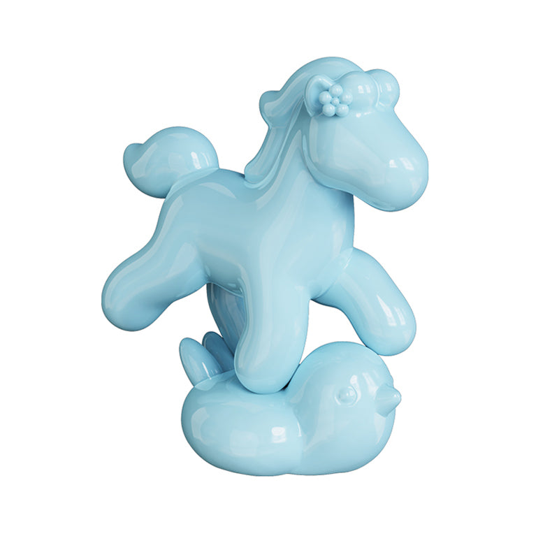 Heycera Horse Treading on a Flying Swallow Ceramic ornaments