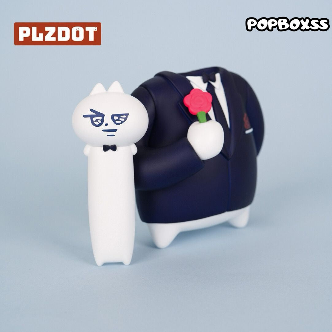 PLZDOT Bowties Cat of The Year Series Figure Blind Box