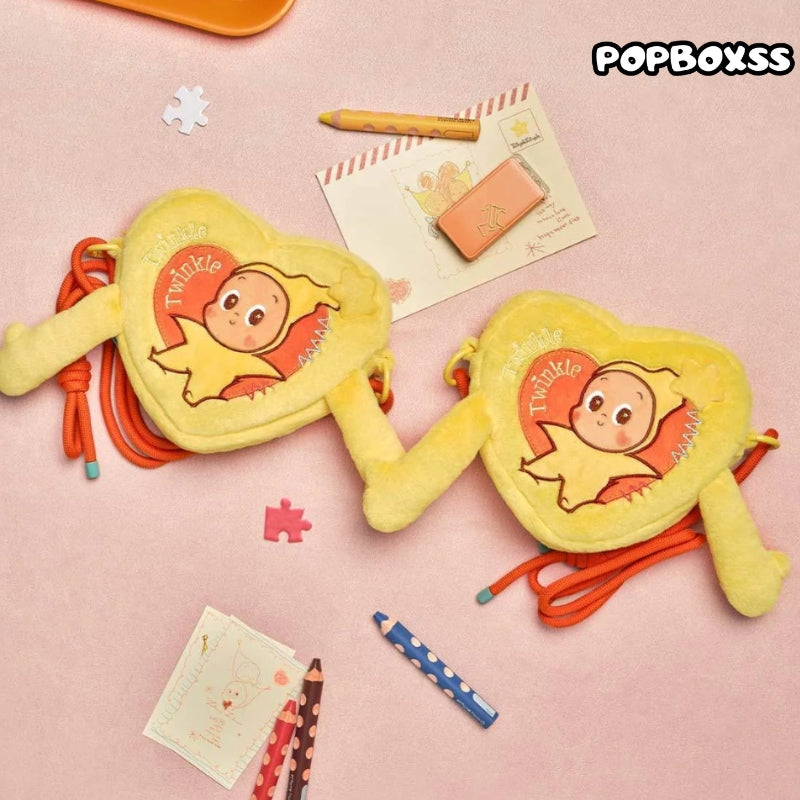 POP MART Twinkle Twinkle Crush On You Series-Hand-in-Hand Heart Bag