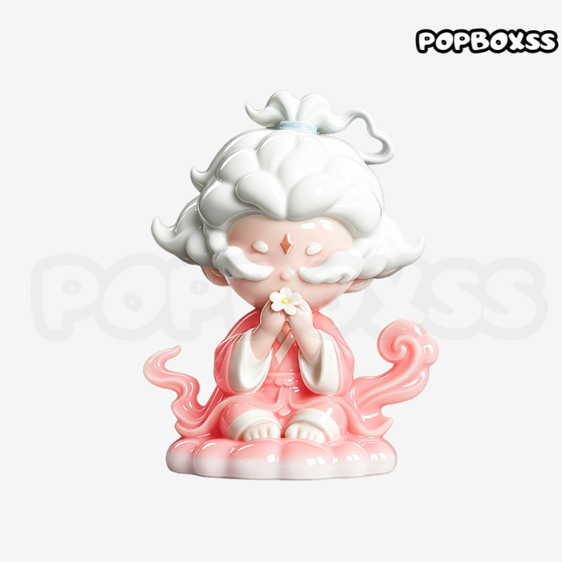 Heycera Yunyunxian Crimson Ceramic Trendy Toy Figurine