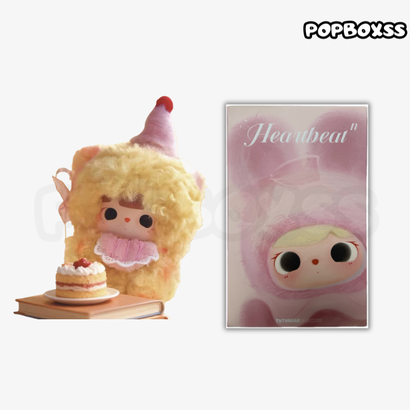 tutubear heartbeat Vinyl plush pendant