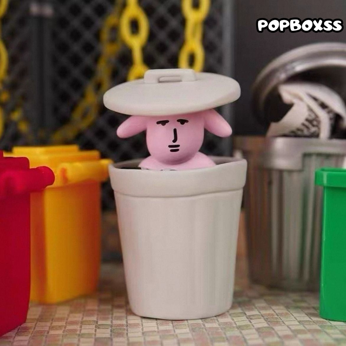 My Friend Pink Rabbit Abstract Series Mini Figure Blind Box