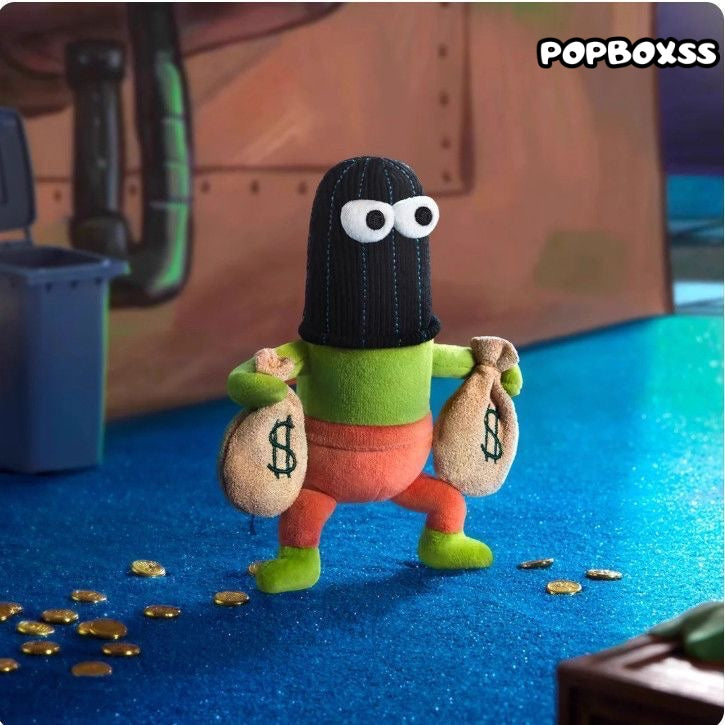 A Day in the Life of Bikini Bottom Buddies Series Plush Blind Box