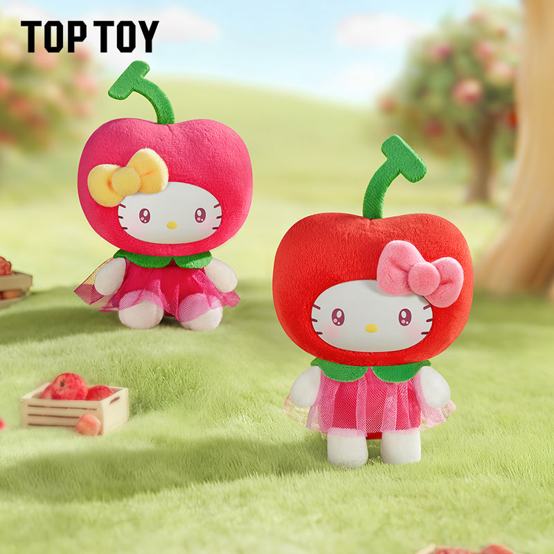 Sanrio Characters Fruit & Vegetable Series Mini Vinyl Keychain Pendant Blind Box