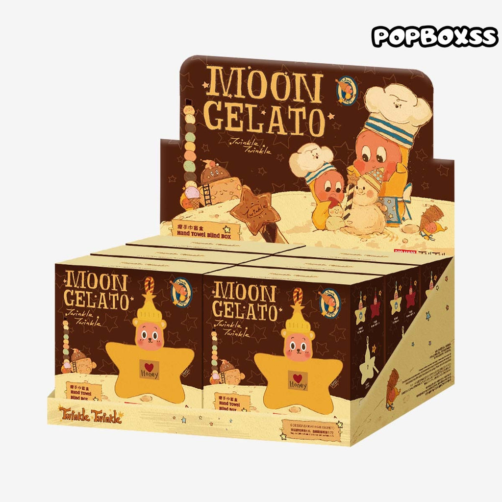 Twinkle Twinkle MOON GELATO Series-Hand Towel Blind Box