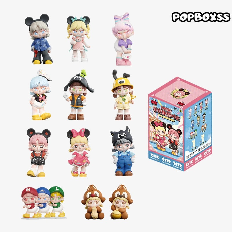TOP TOY DISNEY DORA Loves Mickey Series Figures Blind Box