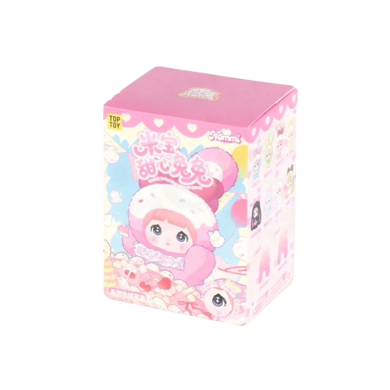 【US 3-5 Arrival】Nommi Sweetheart Bunny Blind Box Mibao Series 2 Plush Toy Keychain
