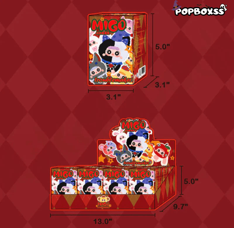 Migo Little Troublemaker Series Plush Pendant Blind Box