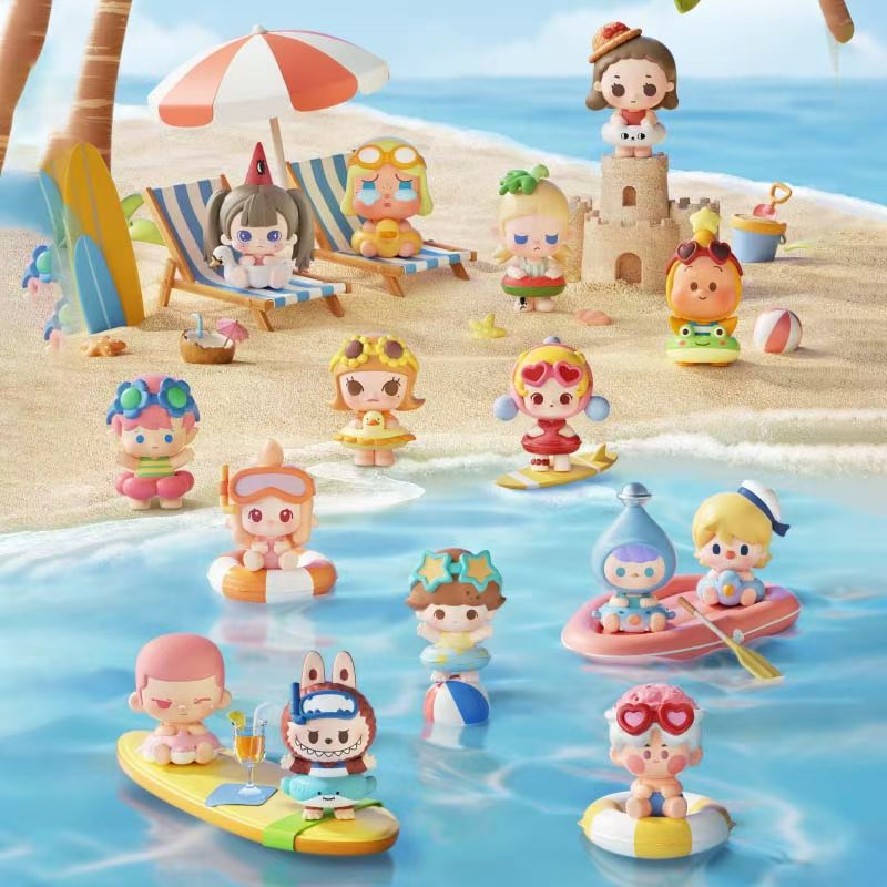 POPMART POP BEAN Island Vacation Series Mini Figures Blind Box (PRE-ORDER)
