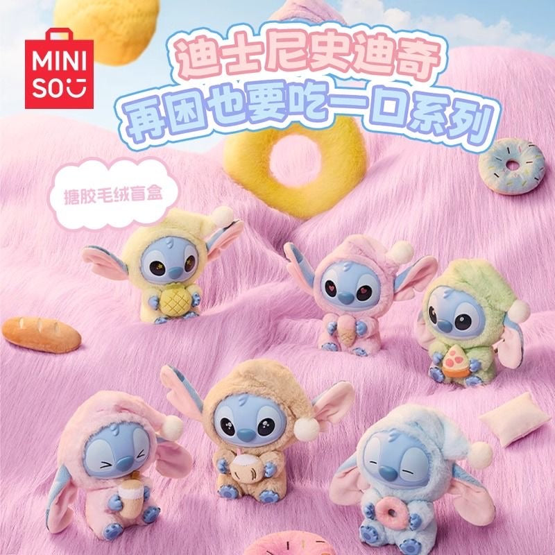 Stltch Eat Something Before Sleep Series Vinly Plush Dolls, Blind Box