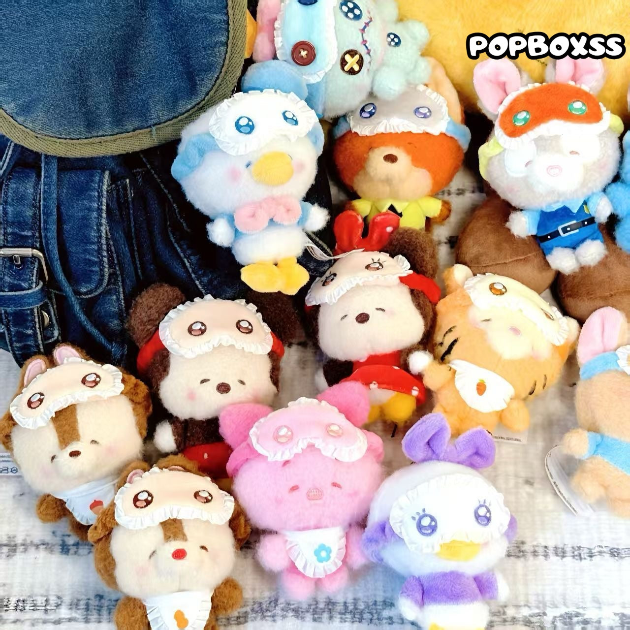 TOP TOY Squinting Sleepwear Series Plush Dolls. Blind Box