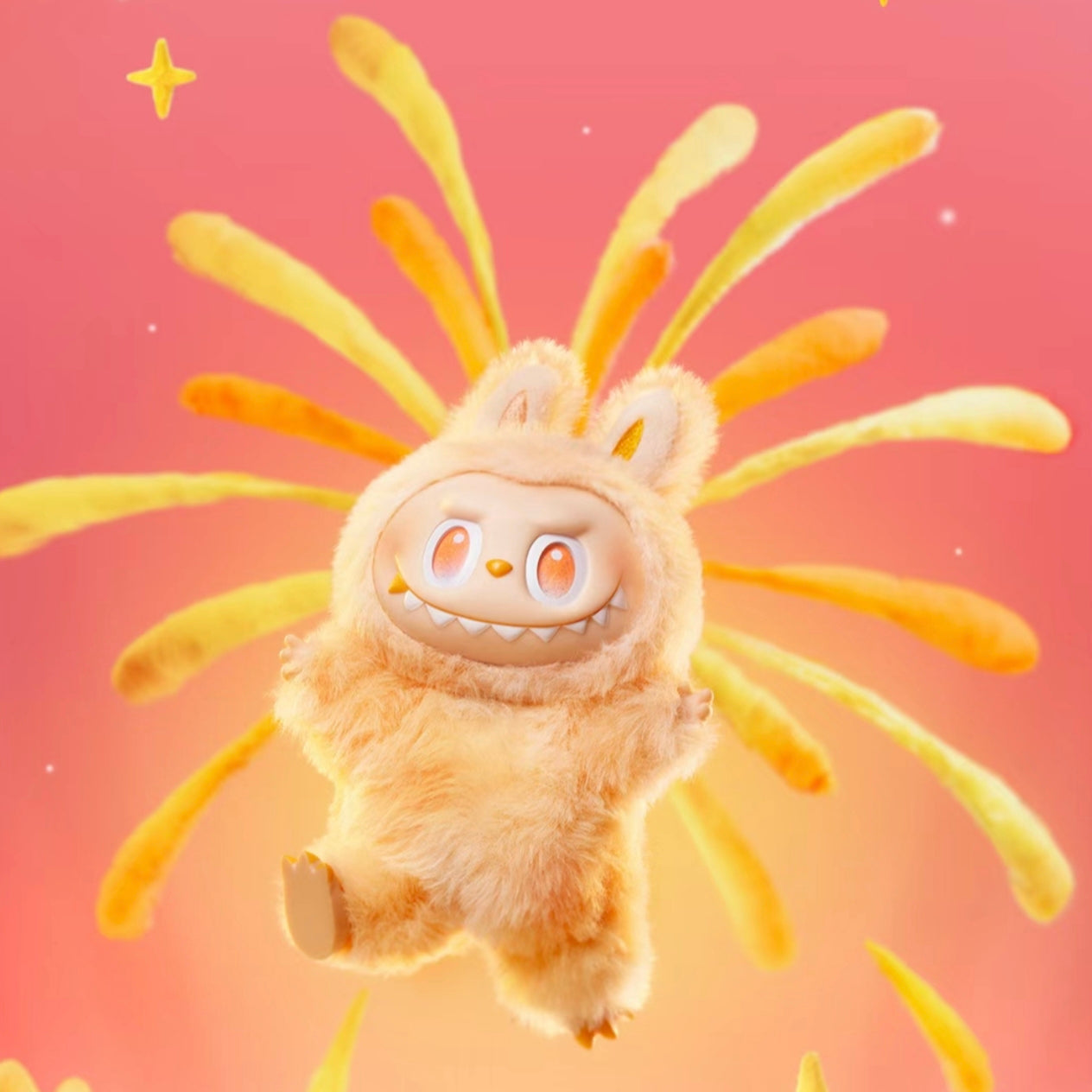 【NEW】THE MONSTERS LABUBU V3 Big Into Energy Series Plush Dolls Pop Mart Blind Box