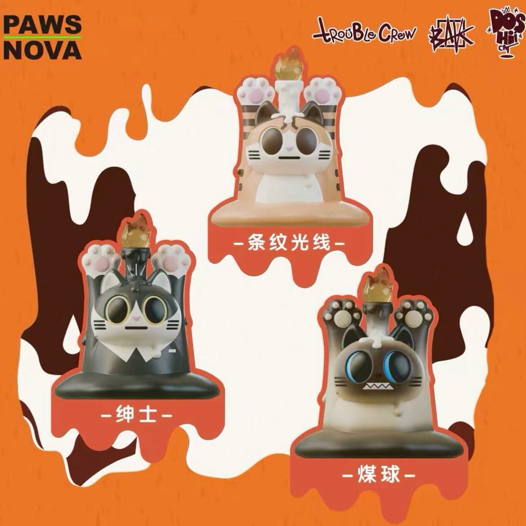 Trouble Crew MELT THE DOSHII CAT Series Night Light Figure Blind Box