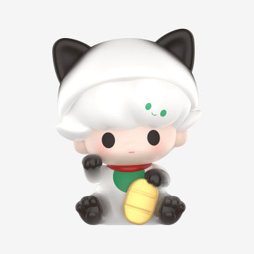 POP BEAN Lucky Cat Series PVC Figures, Blind Box