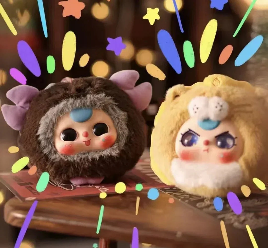 Baby Three Twelve Zodiac Signs Series Plush Dolls. Blind Box