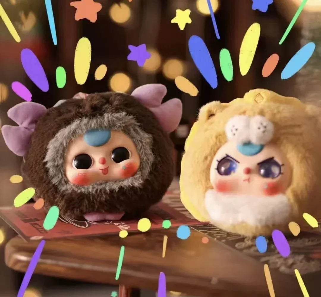 Baby Three Twelve Zodiac Signs Series Plush Dolls. Blind Box