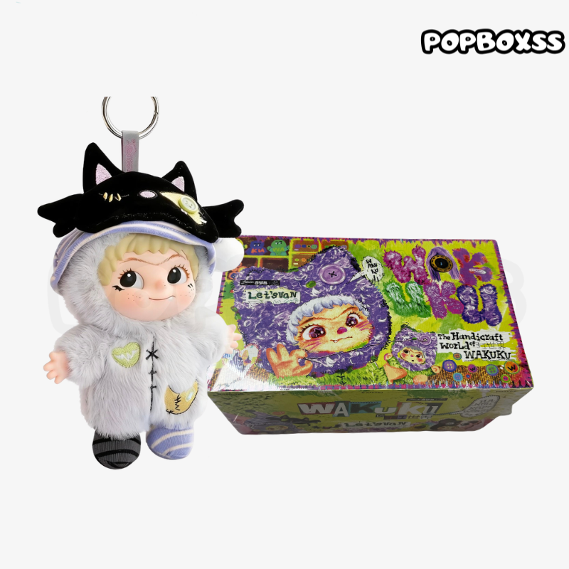 WAKUKU Handmade World Vinyl plush pendant blind box
