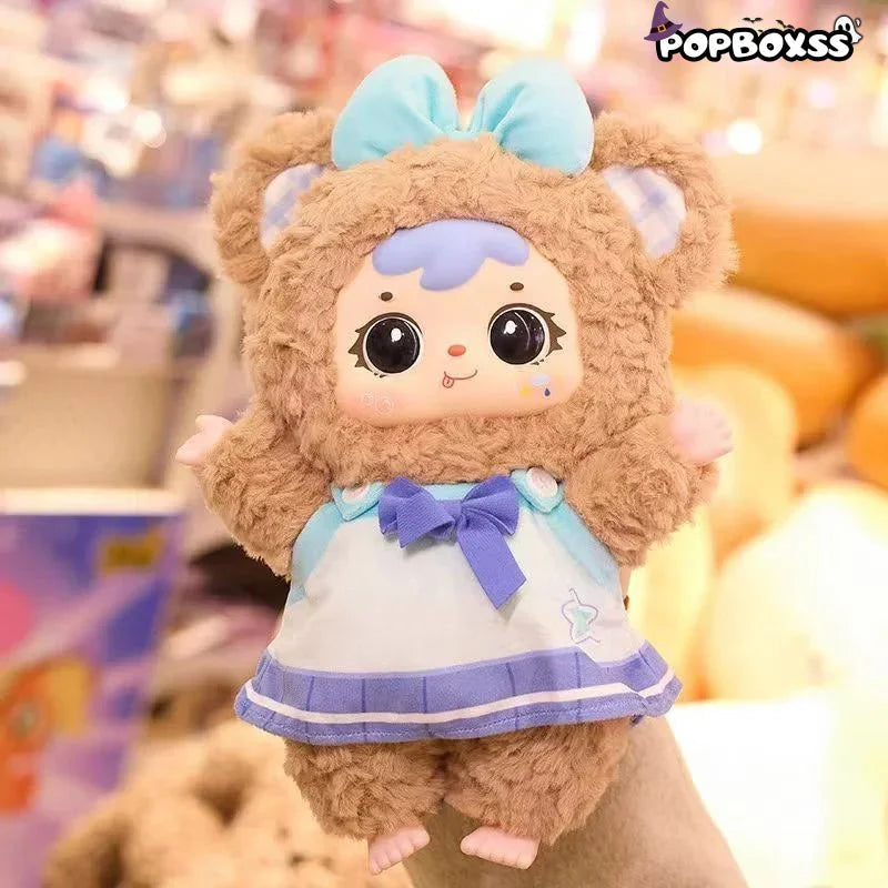 Samuel-V2 400% Little Bear And Little Rabbit's Happy Picnic Series Plush Dolls, Blind Box