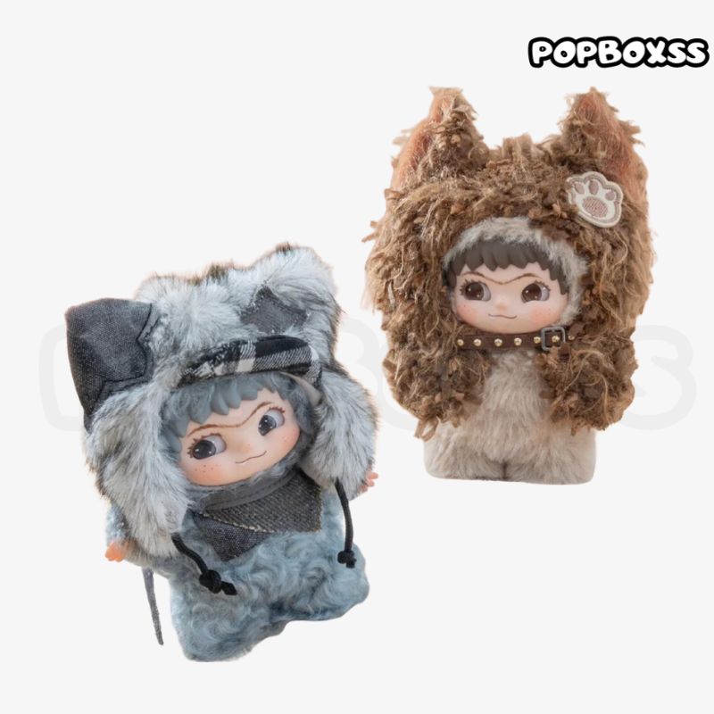 WAKUKU Puka Meow And Fuzzy Kid Series Mini Plush Hanging Card
