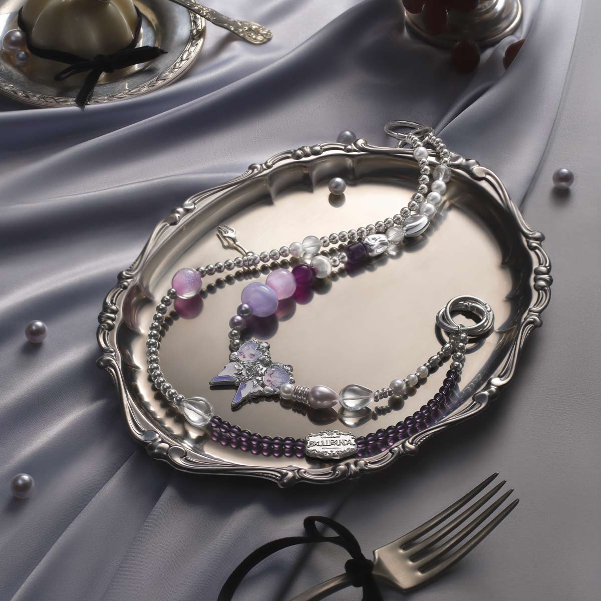 SKULLPANDA The Feast Begins Series Multifunctional Pendant Set