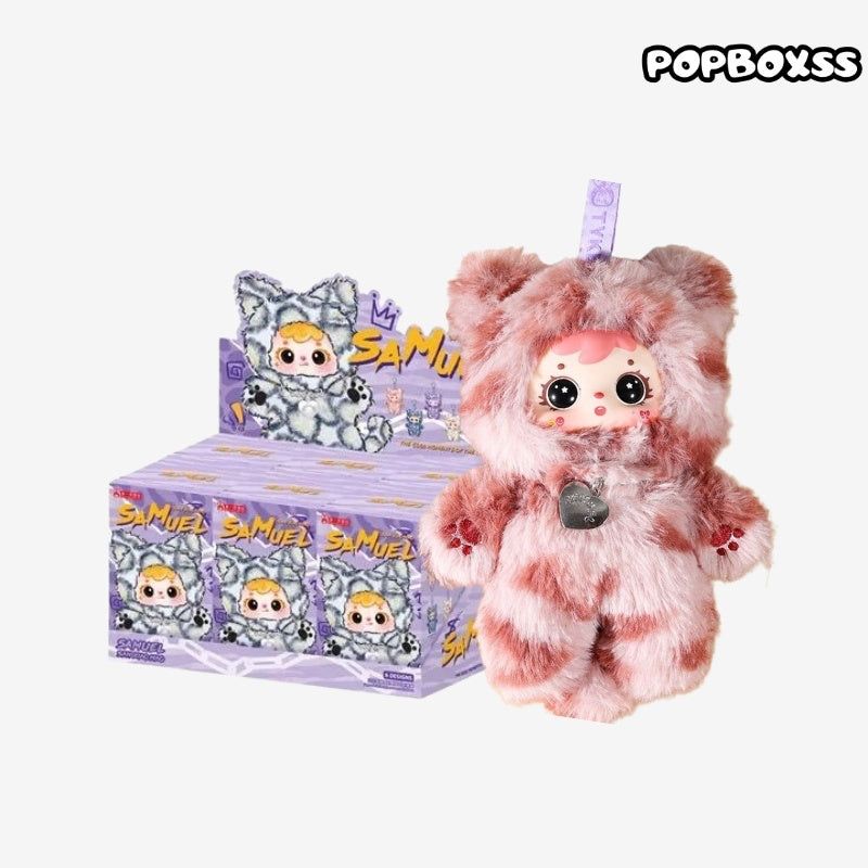 Samuel The Cool Moment of The Cats Series Plush Pendant Blind Box