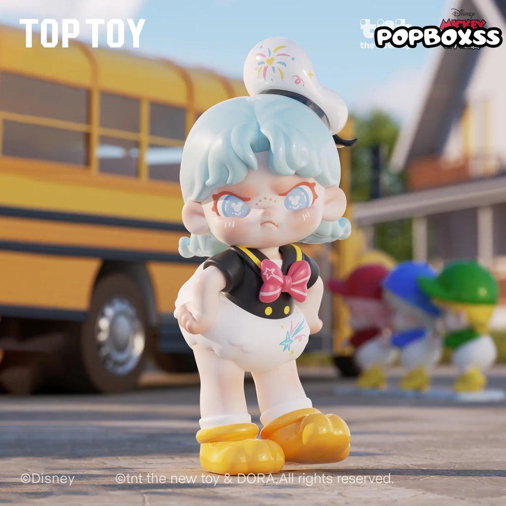 TOP TOY DISNEY DORA Loves Mickey Series Figures Blind Box