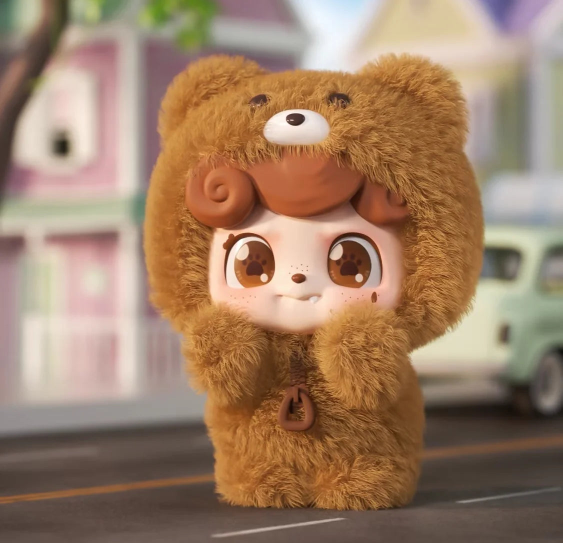 Q KID Animal Preschool Series Plush Dolls. Blind Box