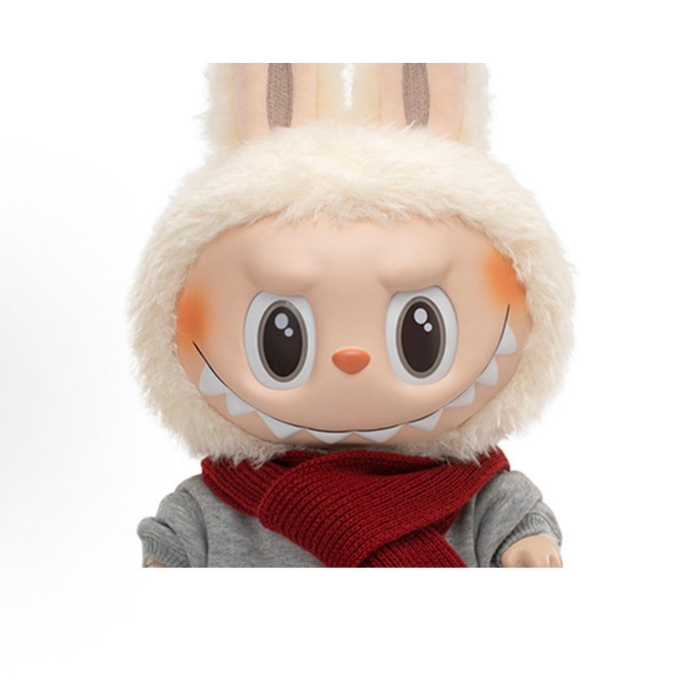 POPMART The monster labubu walk by fortune Vinyl plush toys