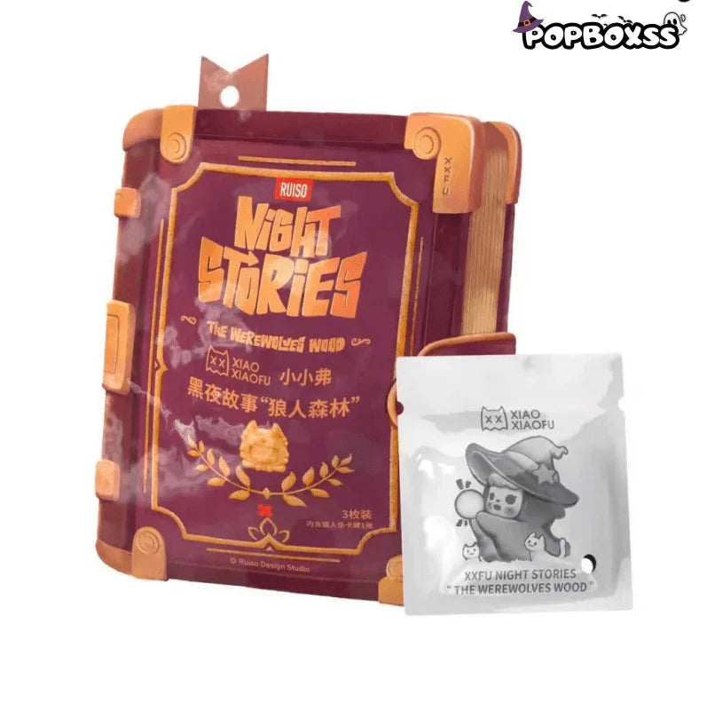 XXFU Xiaoxiaofu Night Stories The Werewolevs Wood Series Mini Beans, Blind Bag