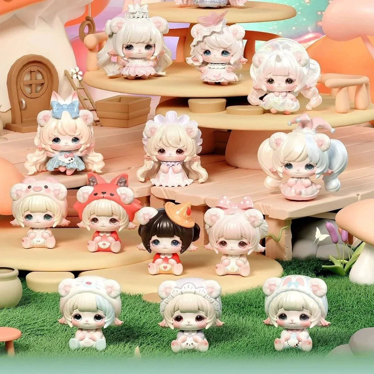 MIMIA Children's Dream House Mini Series Figures. Blind Box