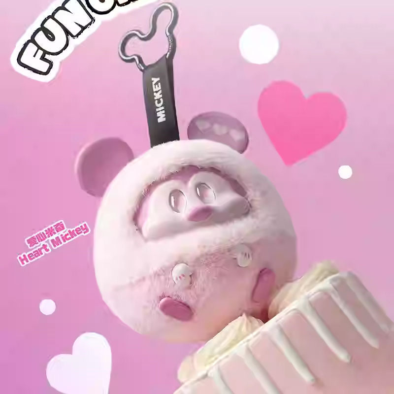 DSN-Mickey Fun Crash Series Vinly Plush Pendant Dolls. Blind Box