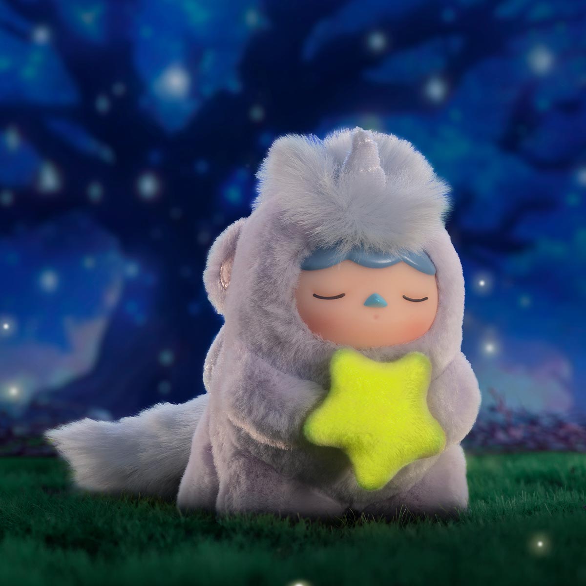 PUCKY Forest Party Series Vinyl Plush Pendant Blind Box. Milan Limited