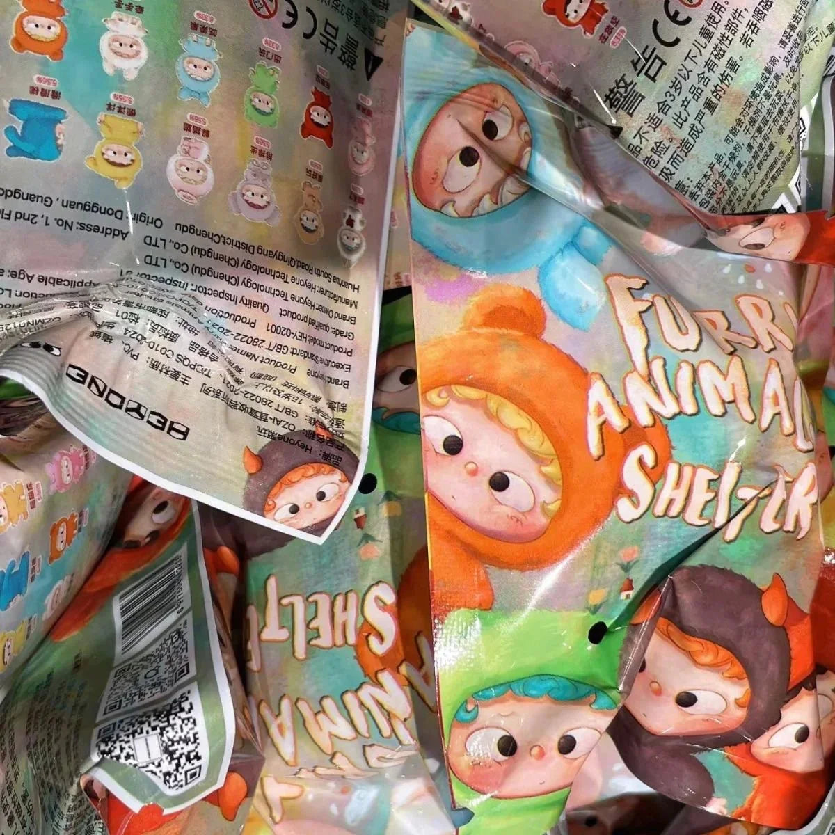 OZAI Furry Animals Shelter Series Figures Blind Box