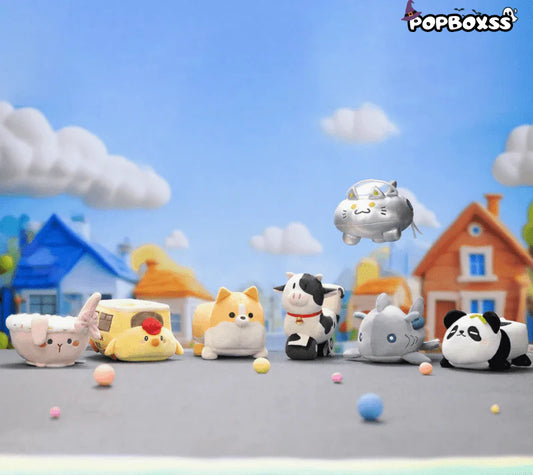 GONG Original Roaming Series Plush Toy Car Round2 Blind Box