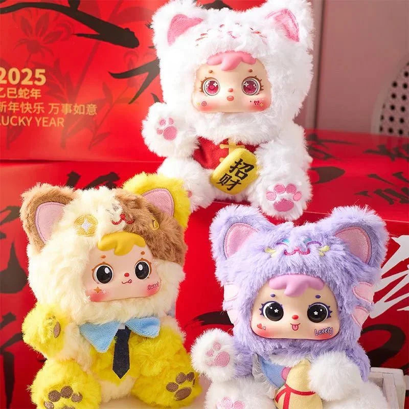 Samuel Lucky Cat Series Plush Pendant. Blind Box