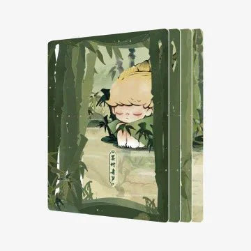 DIMOO Stories in the Cup Series Figures Art Collection Cards