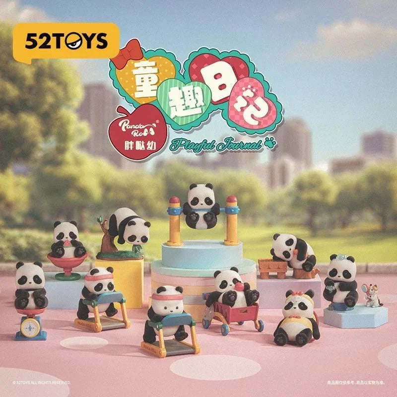 Panda Roll Playful Journal Series Figures. Blind Box