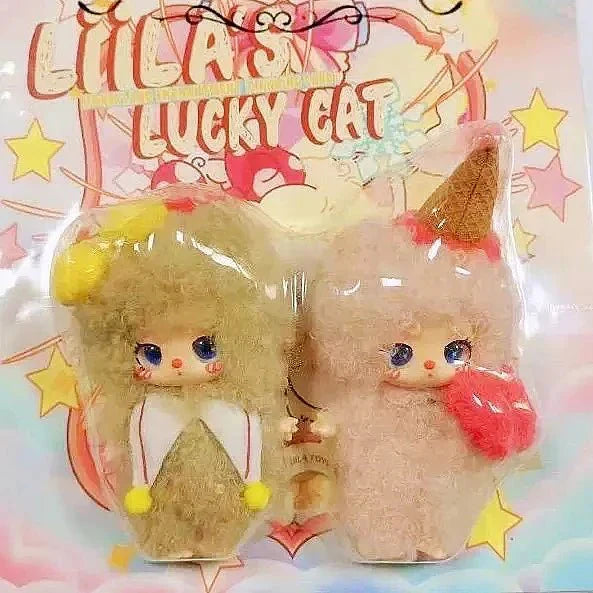 LiiLa's Lucky Cat V3 Series Plush Dolls Hanging Card. Limited Edition
