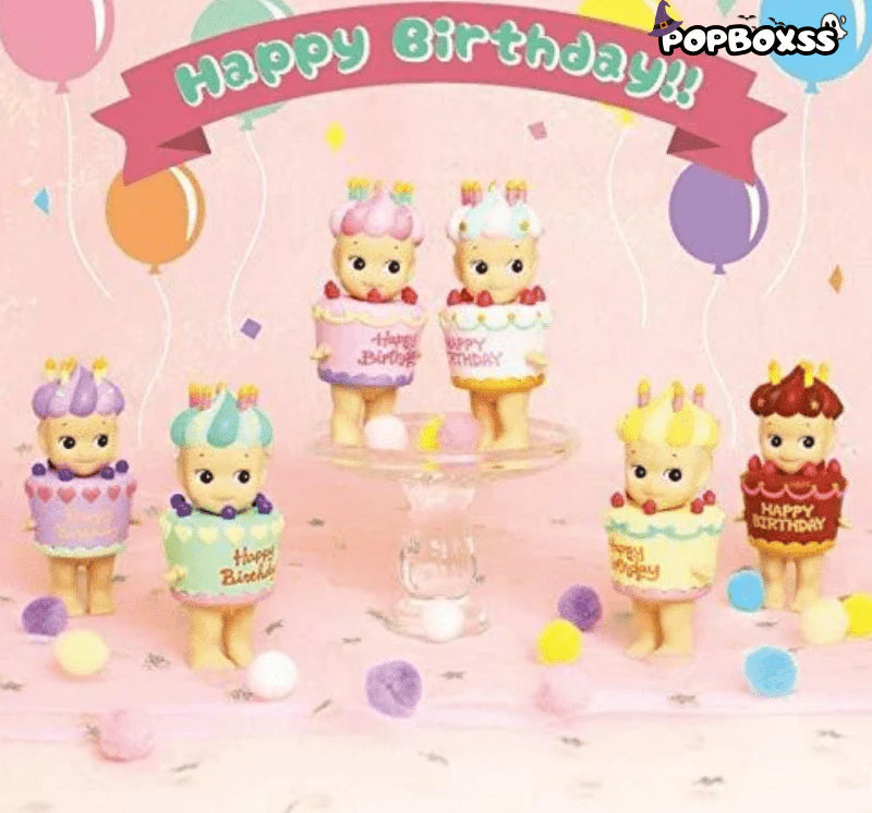 Sonny Angel Birthday Gift Series Figures, Blind Box